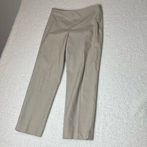 Talbots Classic Side Zip Dress Pants Beige / Khaki Women’s 8